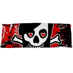 Emo Girl Skull Body Pillow Case Dakimakura (Two Sides) from ArtsNow.com Front