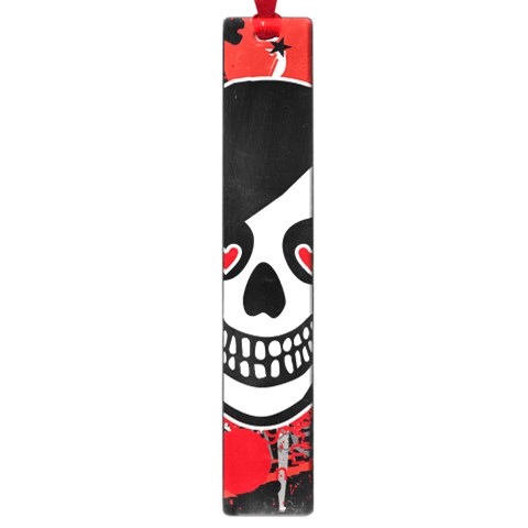 Emo Girl Skull Large Book Mark from ArtsNow.com Front