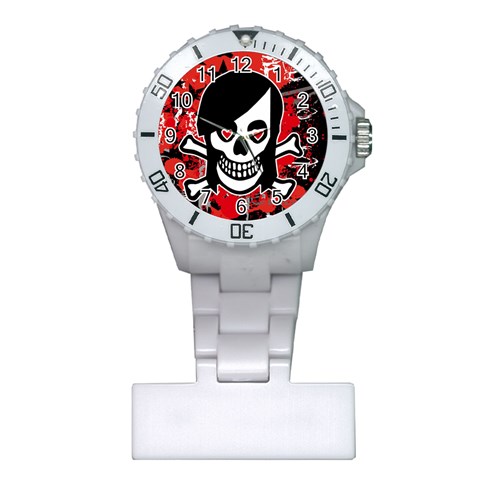 Emo Girl Skull Plastic Nurses Watch from ArtsNow.com Front