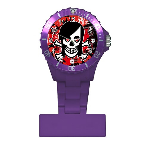 Emo Girl Skull Plastic Nurses Watch from ArtsNow.com Front