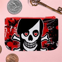 Emo Girl Skull Large Coin Purse from ArtsNow.com Back