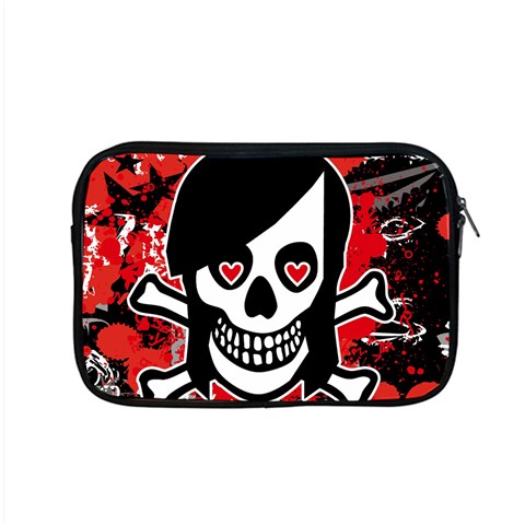 Emo Girl Skull Apple MacBook Pro 15  Zipper Case from ArtsNow.com Front