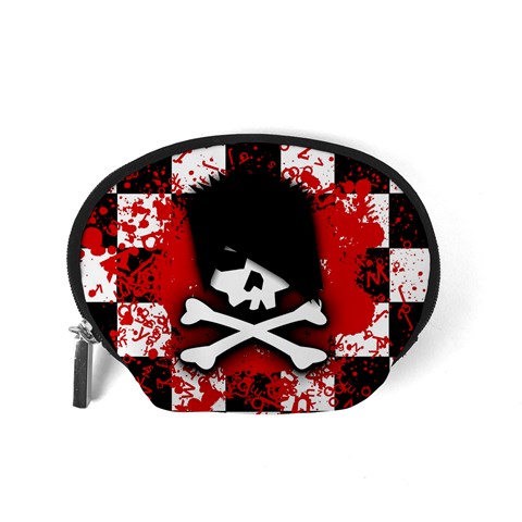 Emo Skull Accessory Pouch (Small) from ArtsNow.com Back