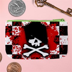 Emo Skull Large Coin Purse from ArtsNow.com Back