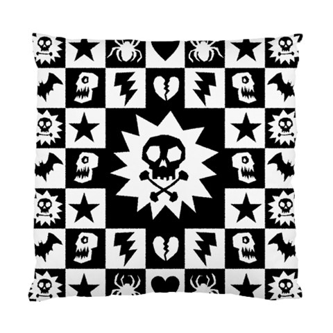 Gothic Punk Skull Standard Cushion Case (Two Sides) from ArtsNow.com Back