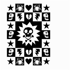 Gothic Punk Skull Large Garden Flag (Two Sides) from ArtsNow.com Front