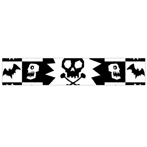 Gothic Punk Skull Large Flano Scarf  from ArtsNow.com Front