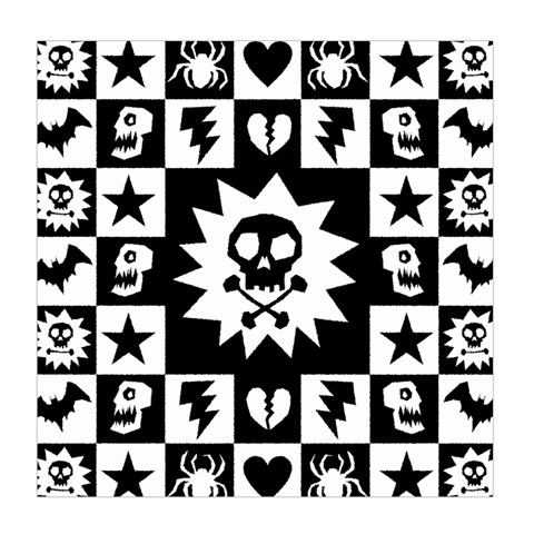 Gothic Punk Skull Duvet Cover Double Side (Queen Size) from ArtsNow.com Back