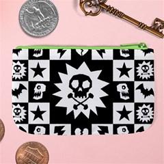 Gothic Punk Skull Large Coin Purse from ArtsNow.com Back