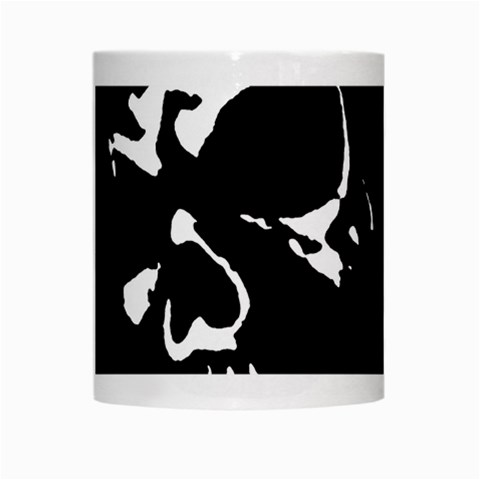 Gothic Skull White Mug from ArtsNow.com Center