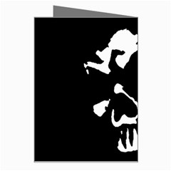 Gothic Skull Greeting Card from ArtsNow.com Right