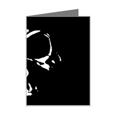 Gothic Skull Mini Greeting Card from ArtsNow.com Left