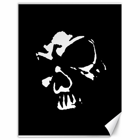 Gothic Skull Canvas 12  x 16  from ArtsNow.com 11.86 x15.41  Canvas - 1