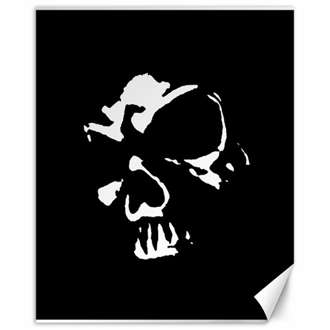 Gothic Skull Canvas 16  x 20  from ArtsNow.com 15.75 x19.29  Canvas - 1