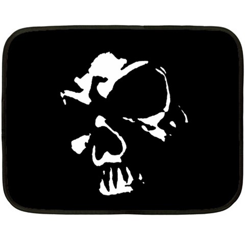 Gothic Skull Fleece Blanket (Mini) from ArtsNow.com 35 x27  Blanket