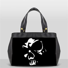 Gothic Skull Oversize Office Handbag (2 Sides) from ArtsNow.com Front