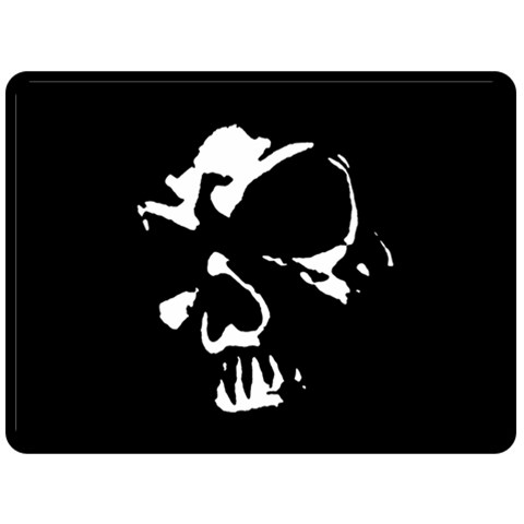 Gothic Skull Fleece Blanket (Large) from ArtsNow.com 80 x60  Blanket Front