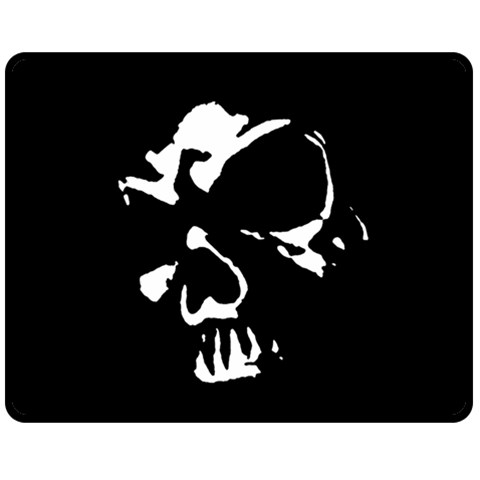 Gothic Skull Fleece Blanket (Medium) from ArtsNow.com 60 x50  Blanket Front