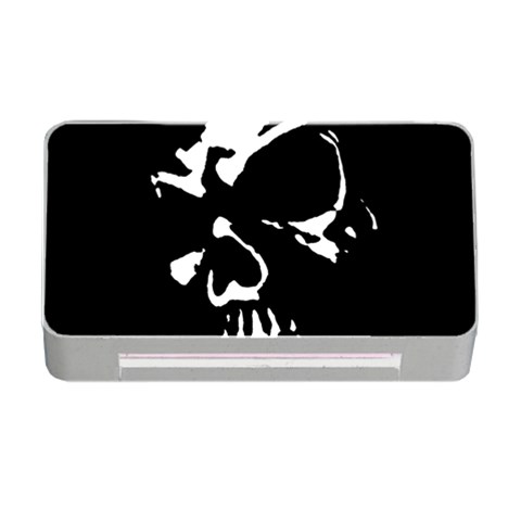 Gothic Skull Memory Card Reader with CF from ArtsNow.com Front