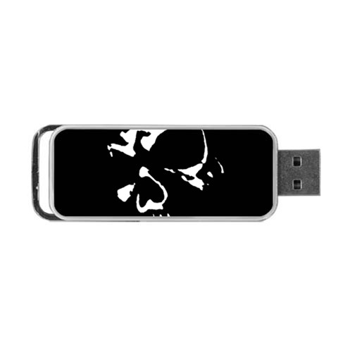 Gothic Skull Portable USB Flash (One Side) from ArtsNow.com Front