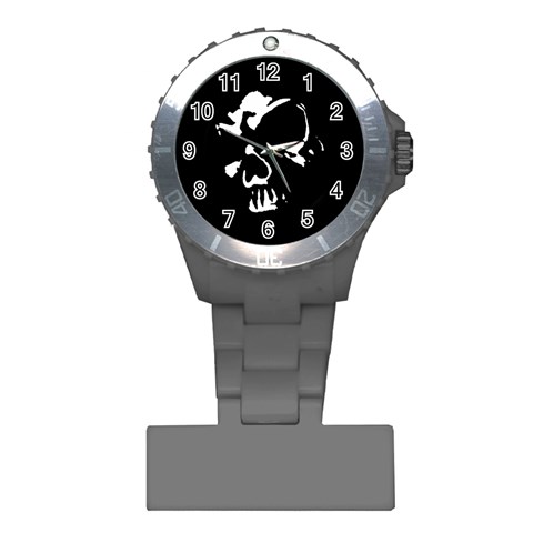 Gothic Skull Plastic Nurses Watch from ArtsNow.com Front