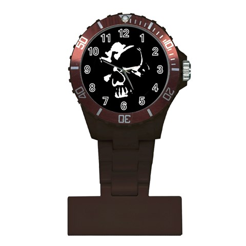 Gothic Skull Plastic Nurses Watch from ArtsNow.com Front