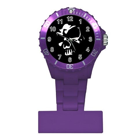 Gothic Skull Plastic Nurses Watch from ArtsNow.com Front