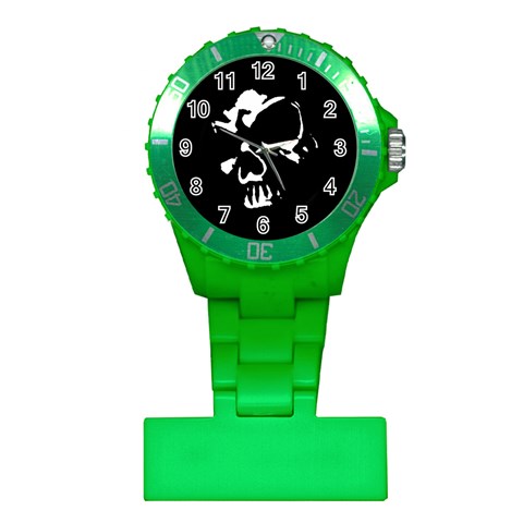 Gothic Skull Plastic Nurses Watch from ArtsNow.com Front