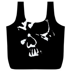 Gothic Skull Full Print Recycle Bag (XL) from ArtsNow.com Front