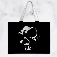 Gothic Skull Zipper Mini Tote Bag from ArtsNow.com Back