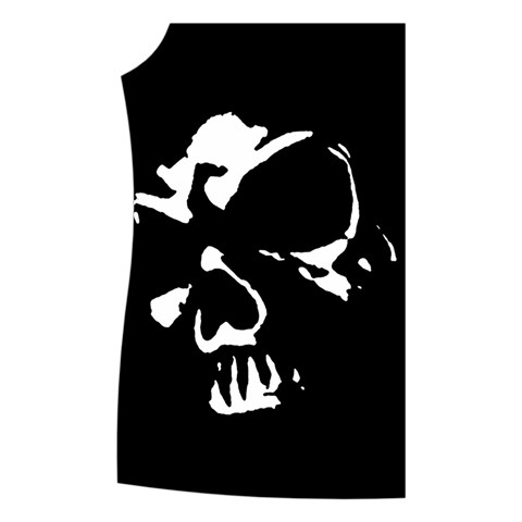 Gothic Skull Women s Button Up Vest from ArtsNow.com Front Right