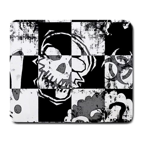 Grunge Skull Large Mousepad from ArtsNow.com Front