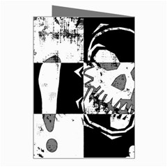 Grunge Skull Greeting Card from ArtsNow.com Right