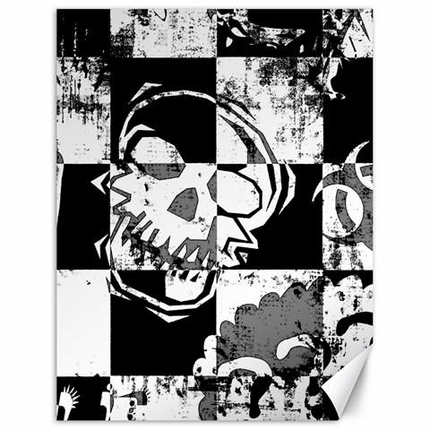 Grunge Skull Canvas 18  x 24  from ArtsNow.com 17.8 x23.08  Canvas - 1