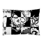 Grunge Skull Pillow Case