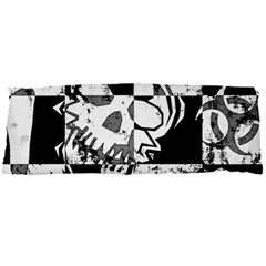 Grunge Skull Body Pillow Case Dakimakura (Two Sides) from ArtsNow.com Back