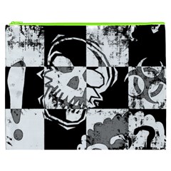 Grunge Skull Cosmetic Bag (XXXL) from ArtsNow.com Front