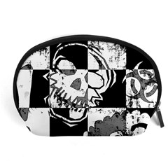 Grunge Skull Accessory Pouch (Large) from ArtsNow.com Front