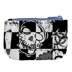 Grunge Skull Large Coin Purse from ArtsNow.com Back