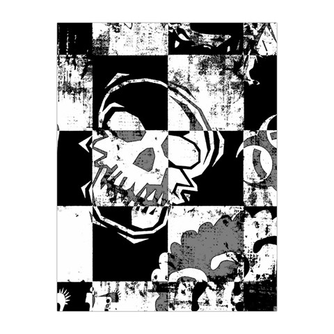 Grunge Skull Medium Tapestry from ArtsNow.com Front