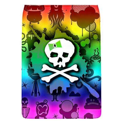 Kawaii Rainbow Skull Removable Flap Cover (S) from ArtsNow.com Front