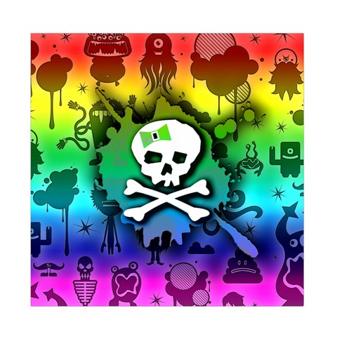 Kawaii Rainbow Skull Duvet Cover Double Side (Full/ Double Size) from ArtsNow.com Front