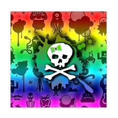 Kawaii Rainbow Skull Duvet Cover Double Side (Full/ Double Size) from ArtsNow.com Front