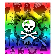 Kawaii Rainbow Skull Duvet Cover Double Side (King Size) from ArtsNow.com Front