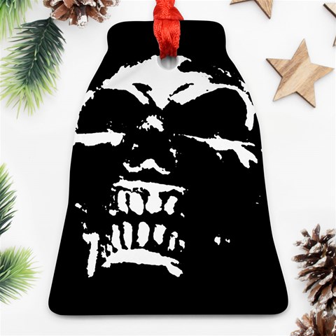 Morbid Skull Bell Ornament (Two Sides) from ArtsNow.com Back