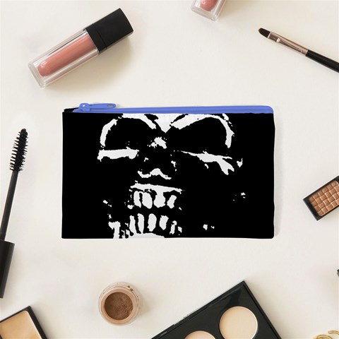 Morbid Skull Cosmetic Bag (XS) from ArtsNow.com Front