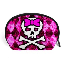 Pink Bow Princess Accessory Pouch (Large) from ArtsNow.com Front