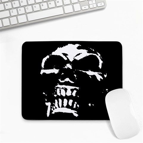 Morbid Skull Small Mousepad from ArtsNow.com Front