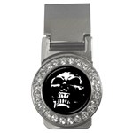 Morbid Skull Money Clip (CZ)