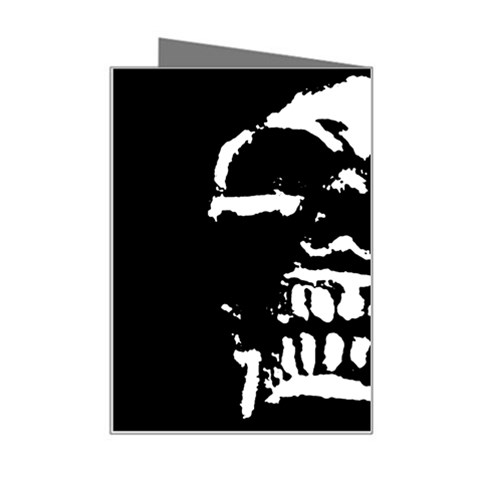 Morbid Skull Mini Greeting Card from ArtsNow.com Right